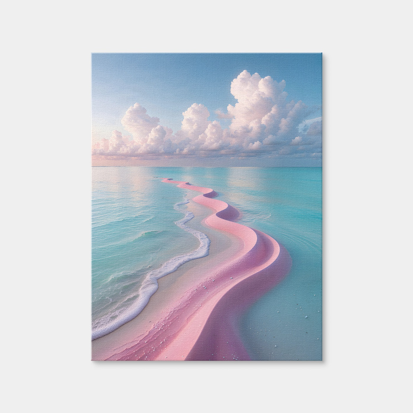 AUTO-MOCKUP WHITE | Pink Serenity Dreamscape | 1 Piece | Gallery Wrap Canvas | group=3x4