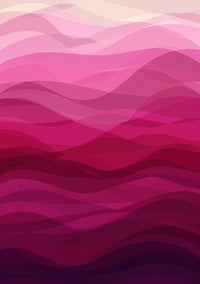 Pink Waves Wall Art