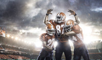 Players in Action Wall Art