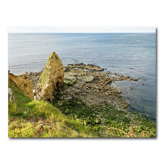 AUTO-MOCKUP WHITE | Pointe du Hoc Normandy | 1 Piece | Gallery Wrap Canvas | group=4x3