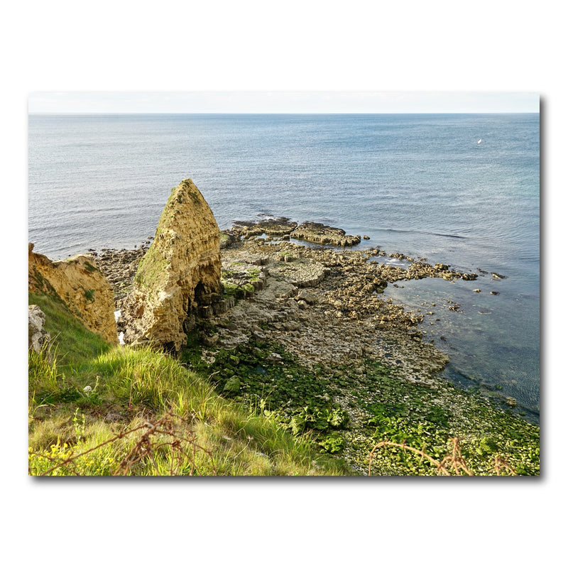 AUTO-MOCKUP WHITE | Pointe du Hoc Normandy | 1 Piece | Gallery Wrap Canvas | group=4x3
