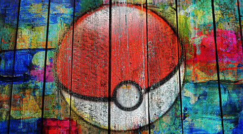 PokeBall Wall Art
