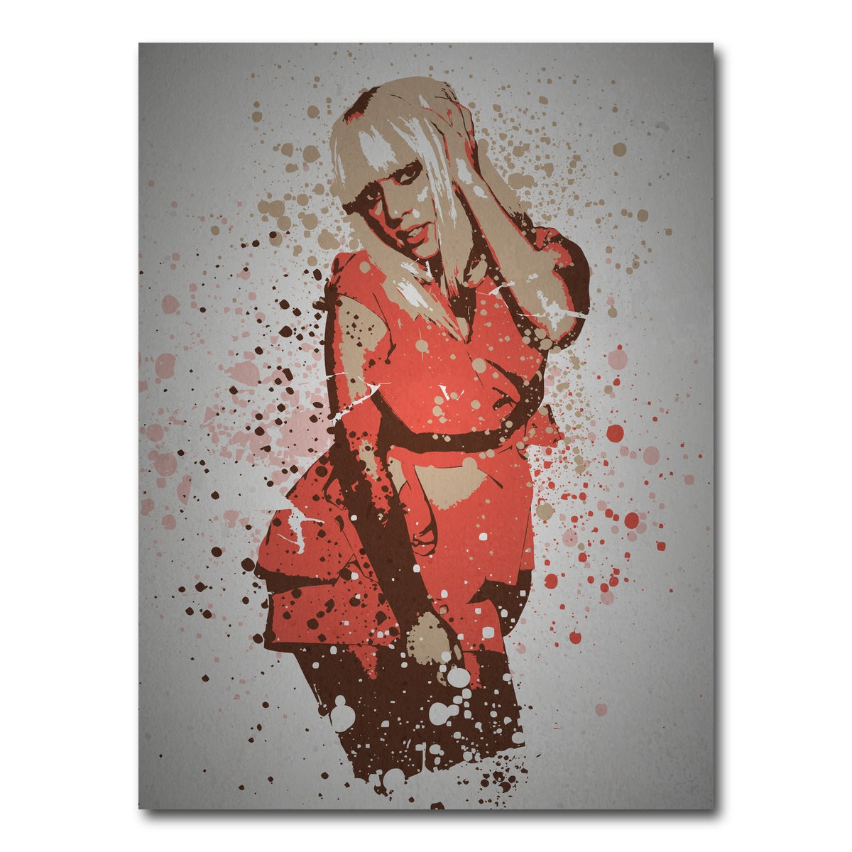 Poker Face Wall Art