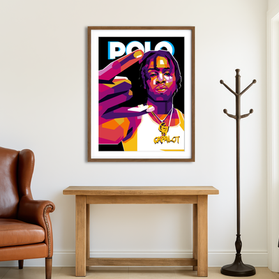 AUTO-MOCKUP ROOM | Polo Wall Art