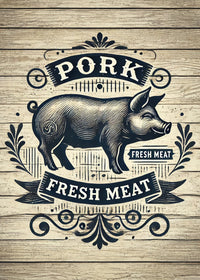 Pork and Fresh Meat Wall Art