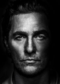 Portrait true detective Wall Art