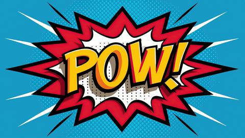 Pow Comic Wall Art