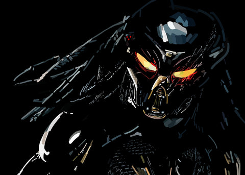 Predator Hunter Wall Art