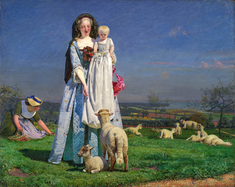 Pretty Baa-Lambs Wall Art