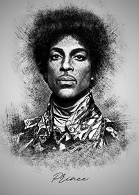 Prince Sketch Wall Art