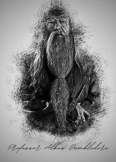 Professor Albus Dumbledore Wall Art
