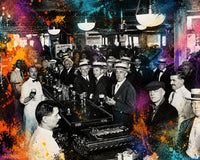 Prohibiton Pub Wall Art