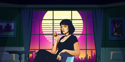 Pulp Fiction Scene Wall Art
