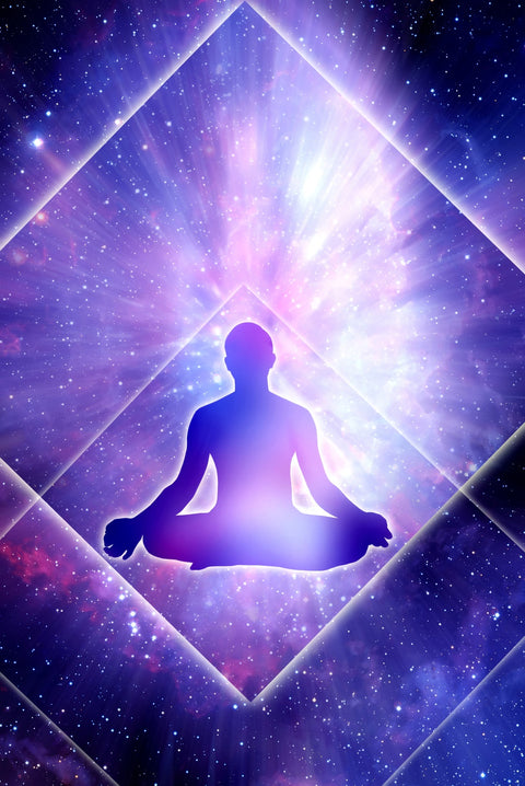 Pyramid of healing Wall Art