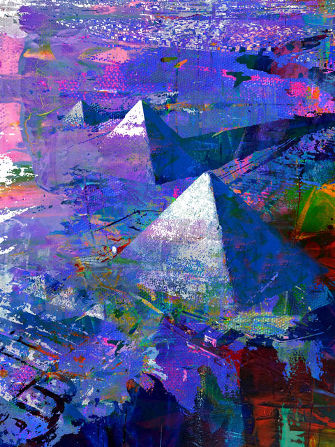 Pyramids Wall Art