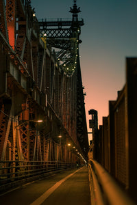 Queensboro Bridge Sunset Wall Art