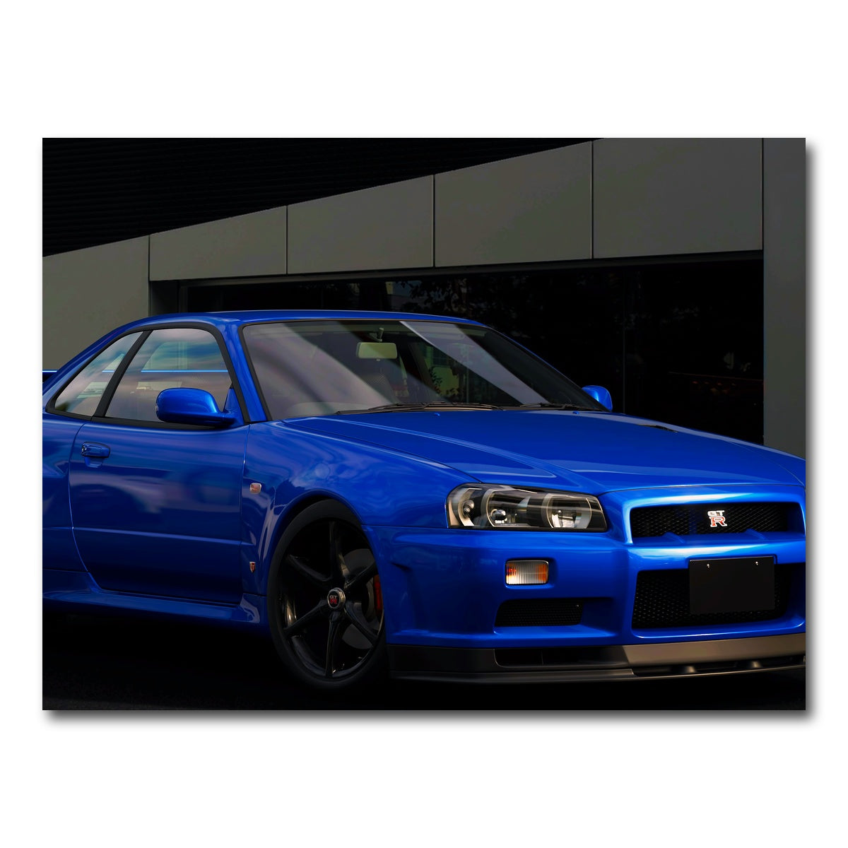 AUTO-MOCKUP WHITE | R34 | 1 Piece | Gallery Wrap Canvas | group=4x3