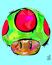 RASTA 1UP Wall Art