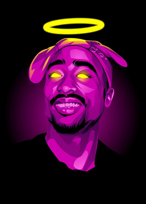 RIP Tupacshakur Wall Art