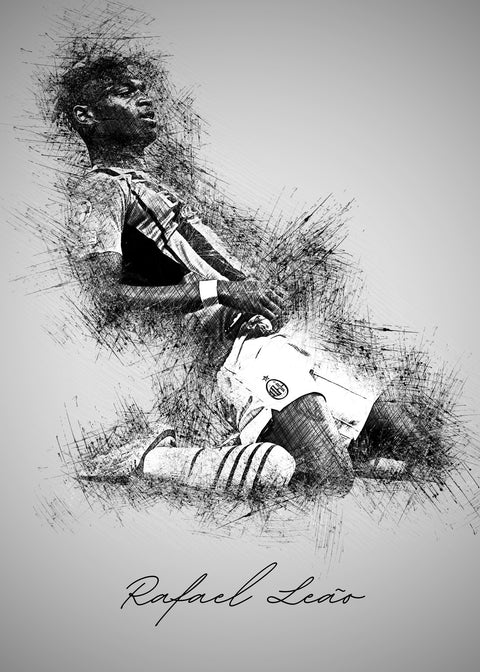 Rafael Leao Wall Art