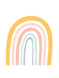 Rainbow Pastel Wall Art