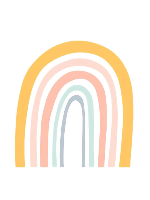 Rainbow Pastel Wall Art