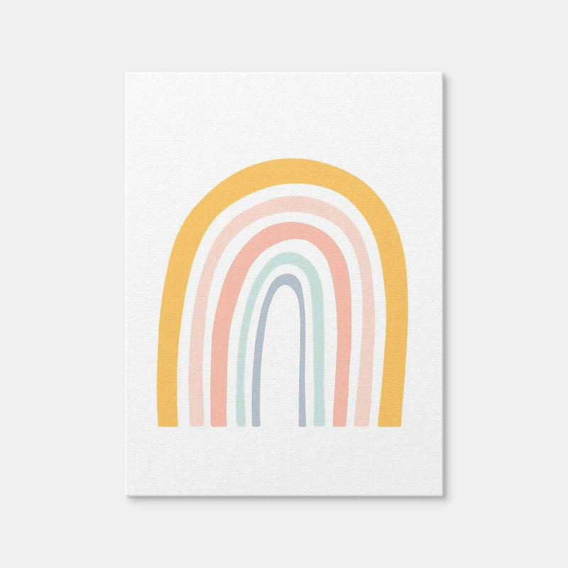 AUTO-MOCKUP WHITE | Rainbow Pastel | 1 Piece | Gallery Wrap Canvas | group=3x4