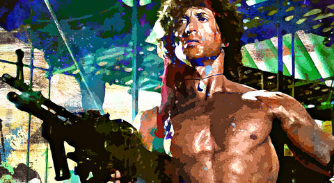 Rambo Wall Art