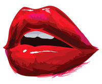 Red Lips Wall Art