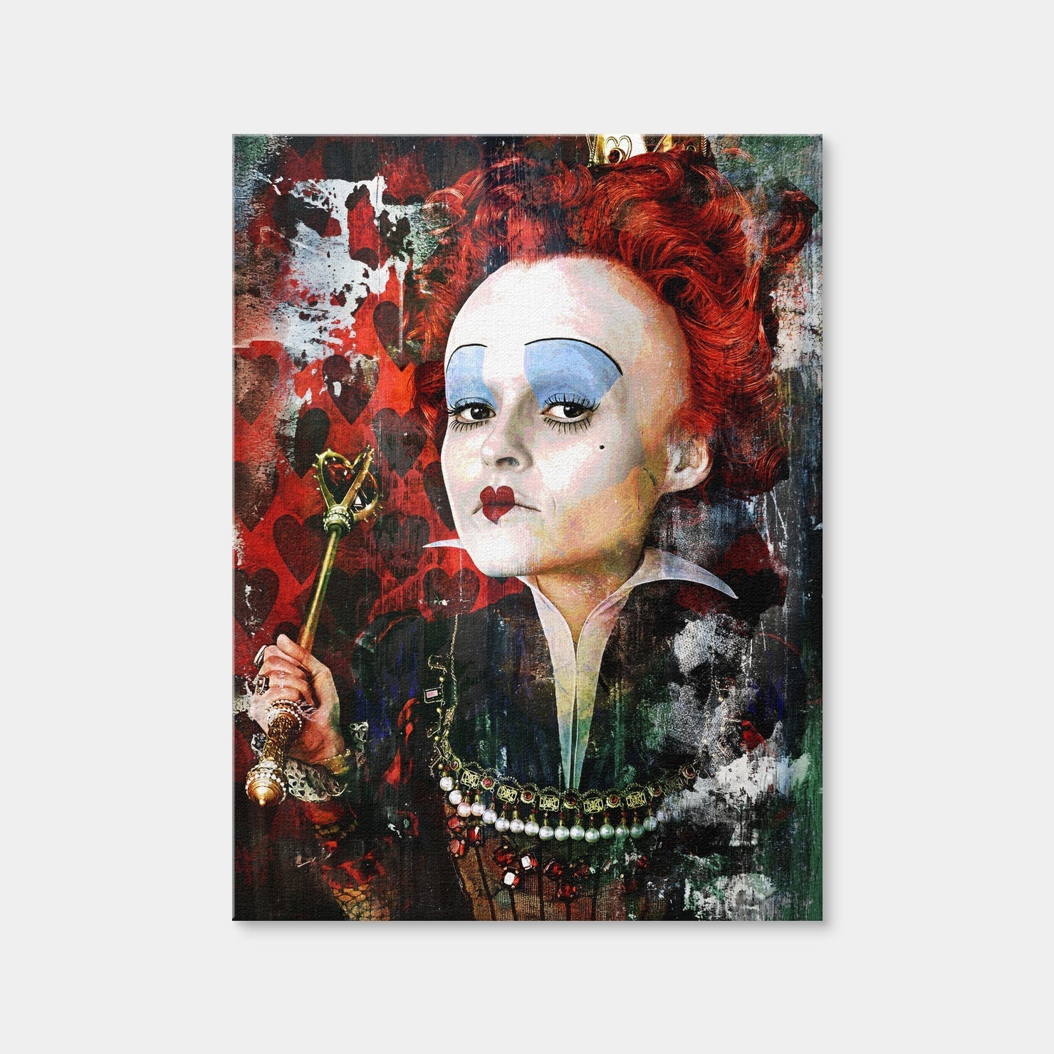 AUTO-MOCKUP WHITE | Red Queen | 1 Piece | Gallery Wrap Canvas | group=3x4