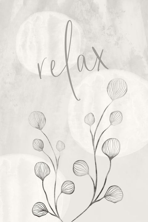 Relax - Japandi Style Wall Art