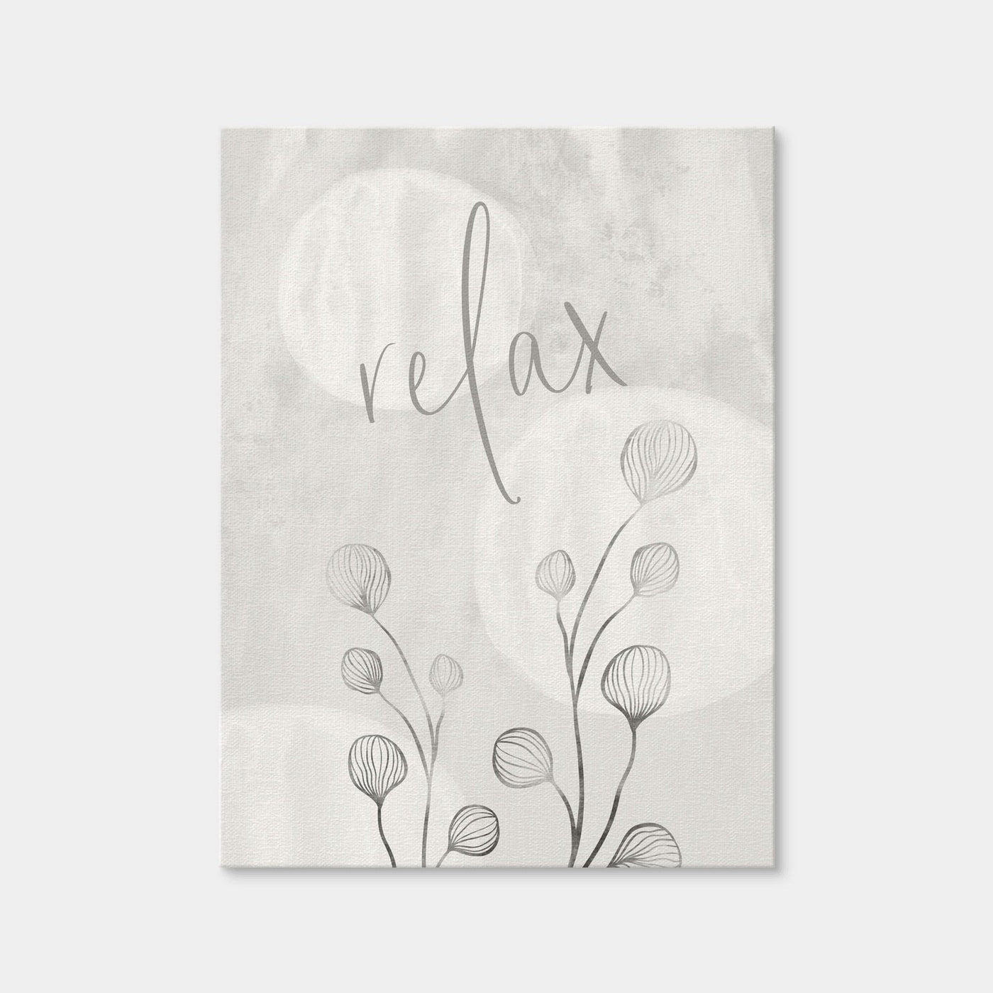 AUTO-MOCKUP WHITE | Relax - Japandi Style | 1 Piece | Gallery Wrap Canvas | group=3x4