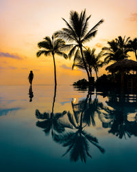 Relaxation Sunset Wall Art