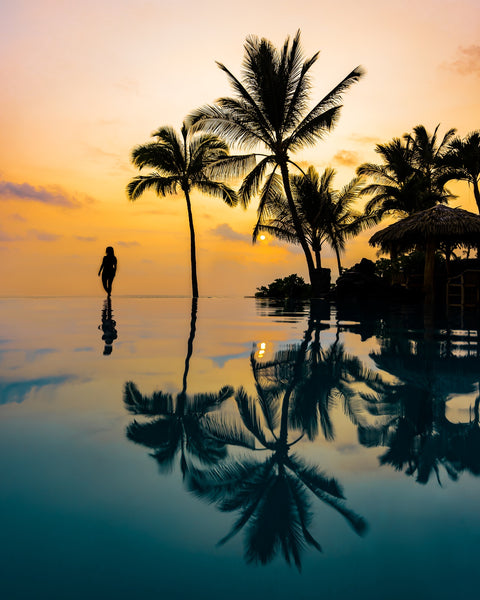 Relaxation Sunset Wall Art
