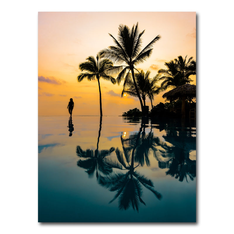 AUTO-MOCKUP WHITE | Relaxation Sunset | 1 Piece | Gallery Wrap Canvas | group=3x4