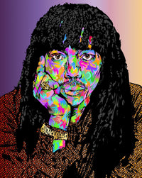 Rick James Bitch Wall Art