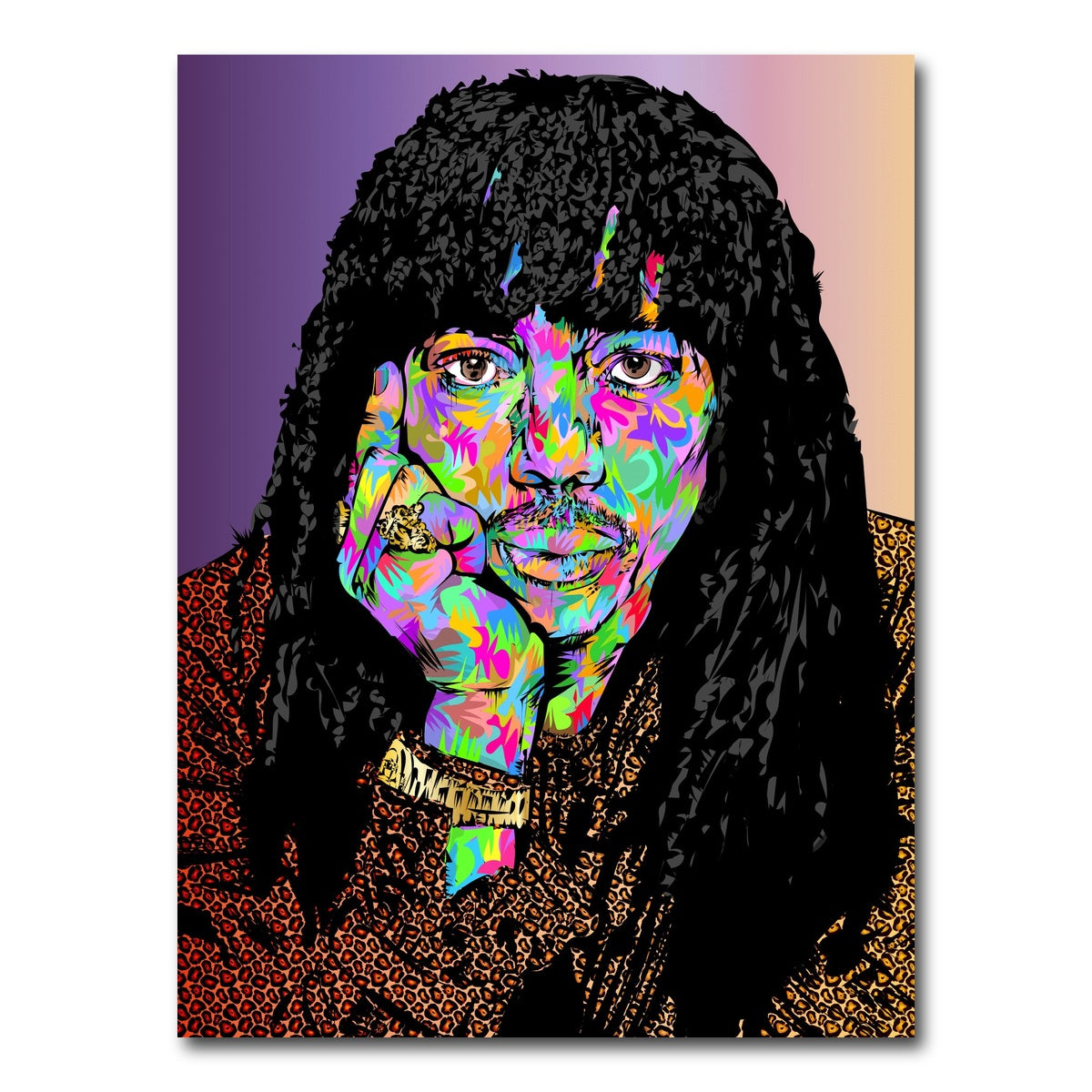 AUTO-MOCKUP WHITE | Rick James Bitch | 1 Piece | Gallery Wrap Canvas | group=3x4