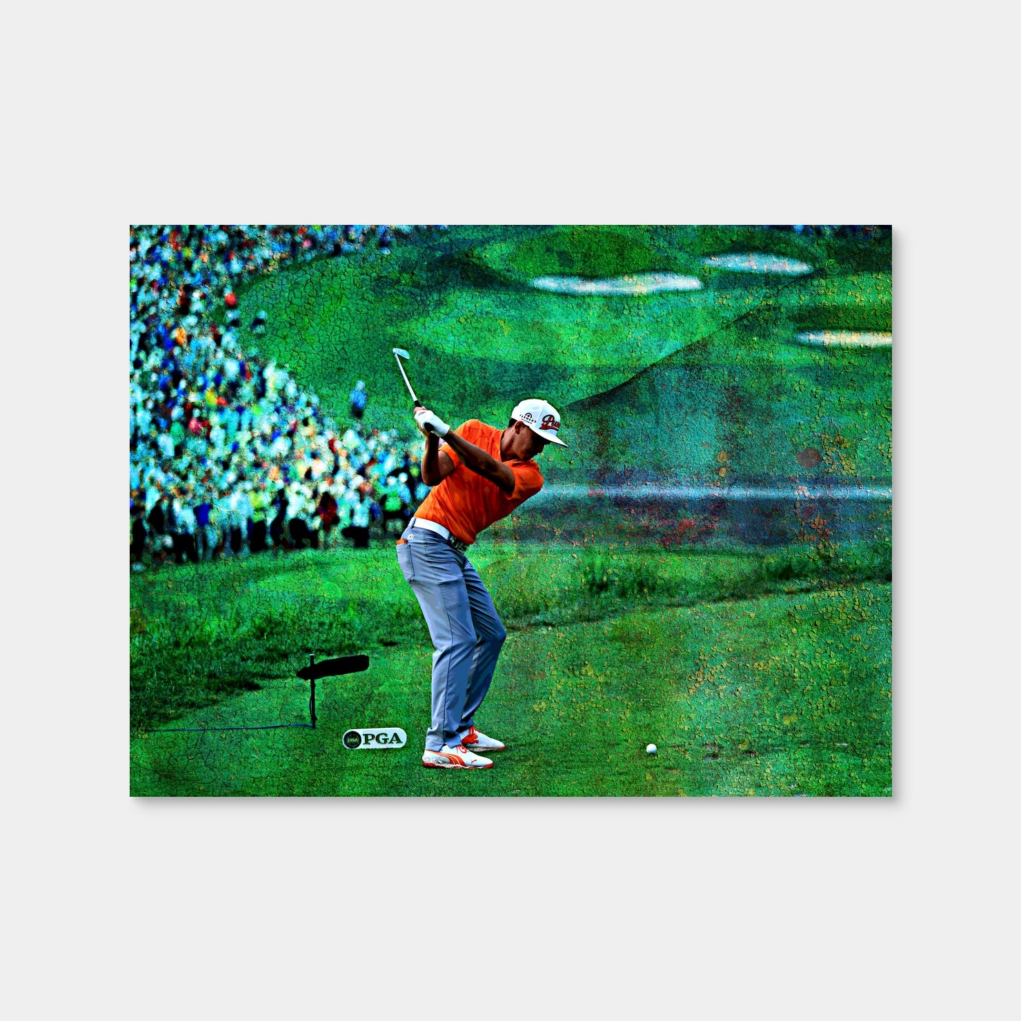 AUTO-MOCKUP WHITE | Rickie Fowler | 1 Piece | Gallery Wrap Canvas | group=4x3