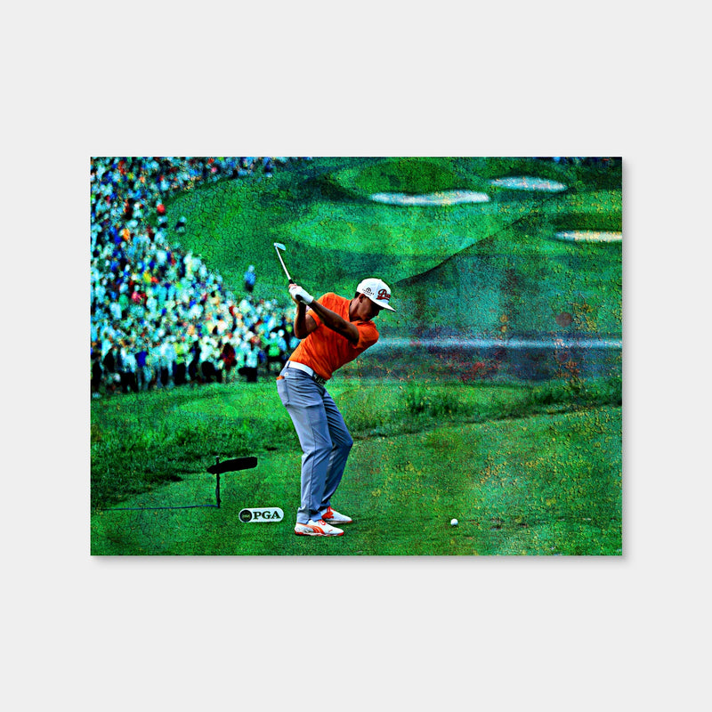 AUTO-MOCKUP WHITE | Rickie Fowler | 1 Piece | Gallery Wrap Canvas | group=4x3
