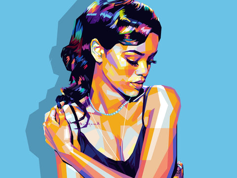 Rihanna Wall Art