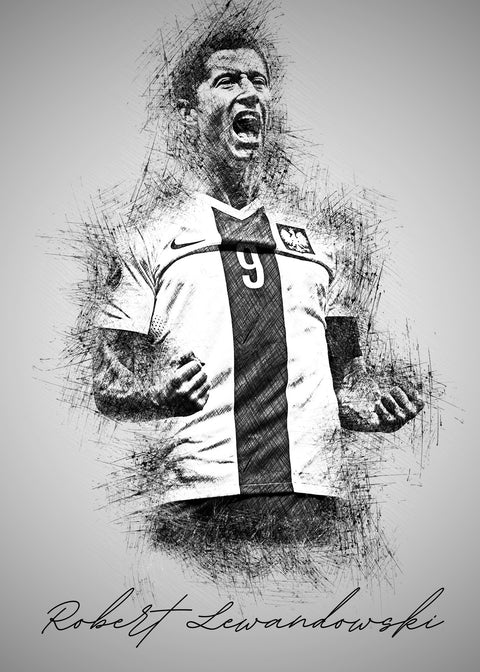 Robert Lewandowski Wall Art