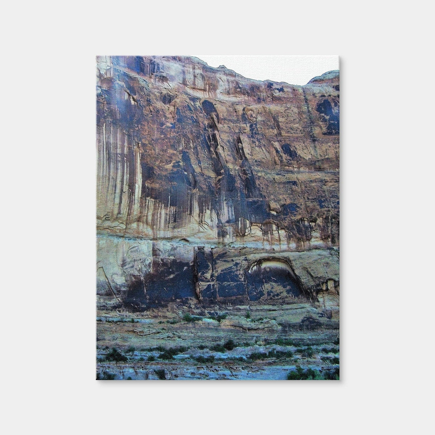 AUTO-MOCKUP WHITE | Rockwall Blue | 1 Piece | Gallery Wrap Canvas | group=3x4