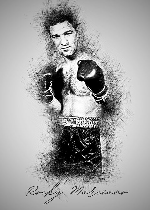 Rocky Marciano Wall Art