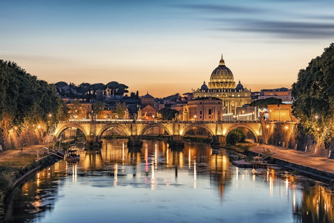 Rome Sunset Wall Art