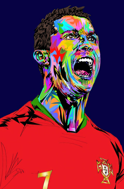 Ronaldo Abstract Wall Art