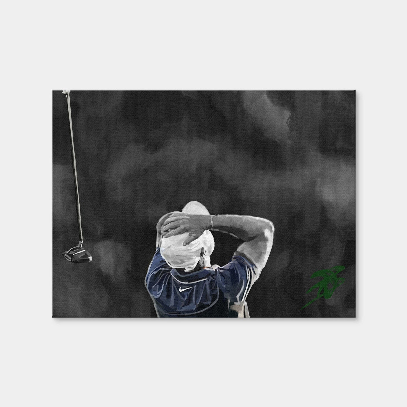 AUTO-MOCKUP WHITE | Rory Wins the Masters | 1 Piece | Gallery Wrap Canvas | group=4x3