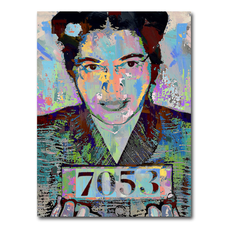 AUTO-MOCKUP WHITE | Rosa Parks Mugshot | 1 Piece | Gallery Wrap Canvas | group=3x4
