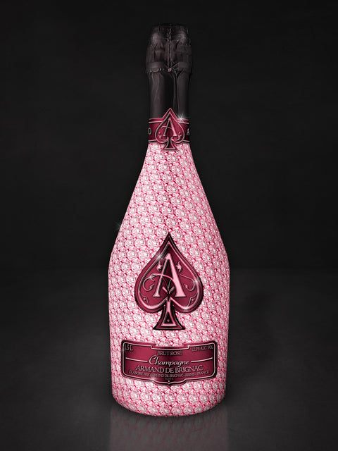 Rose Ace Bottle Wall Art