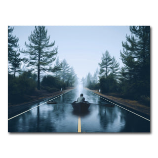 AUTO-MOCKUP WHITE | Row Road | 1 Piece | Gallery Wrap Canvas | group=4x3