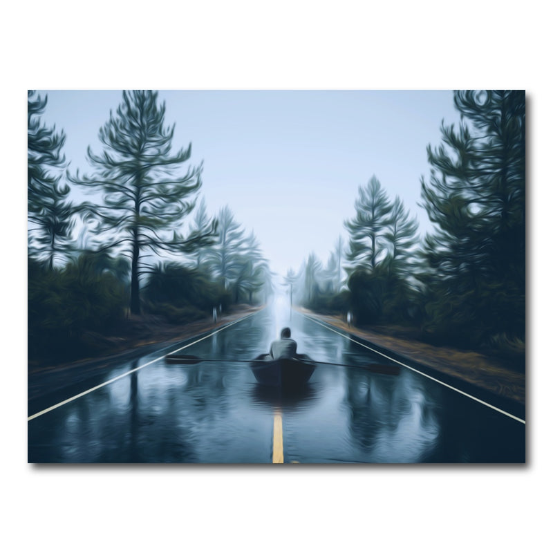 AUTO-MOCKUP WHITE | Row Road | 1 Piece | Gallery Wrap Canvas | group=4x3